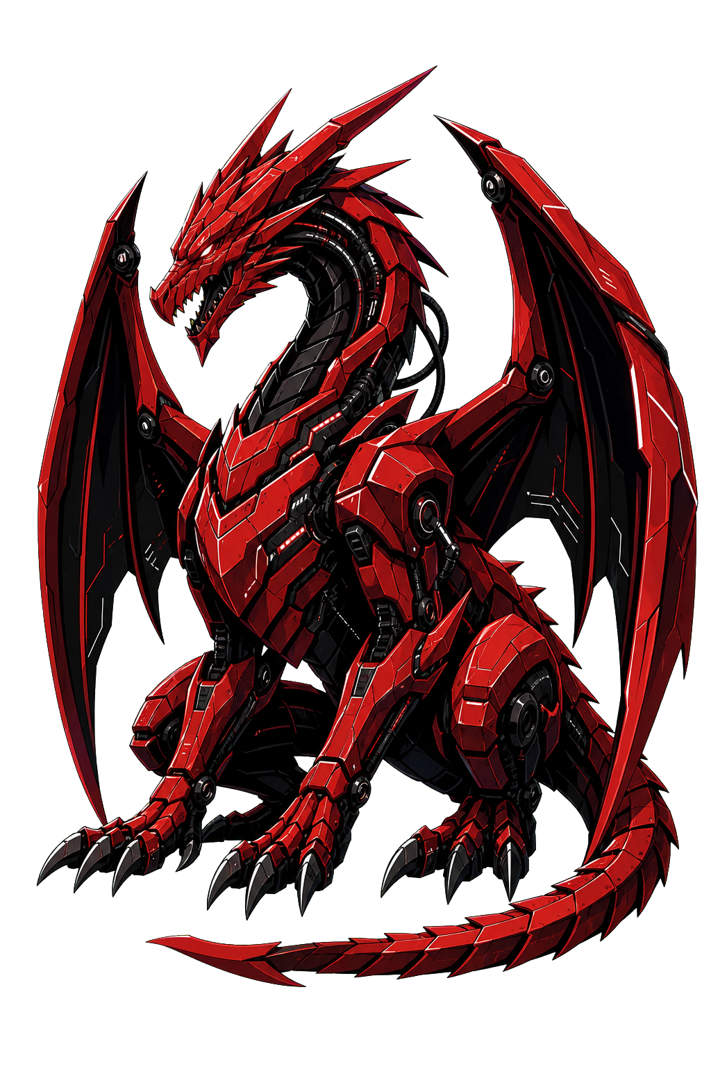Dragão cybernético Dracul Cybersec